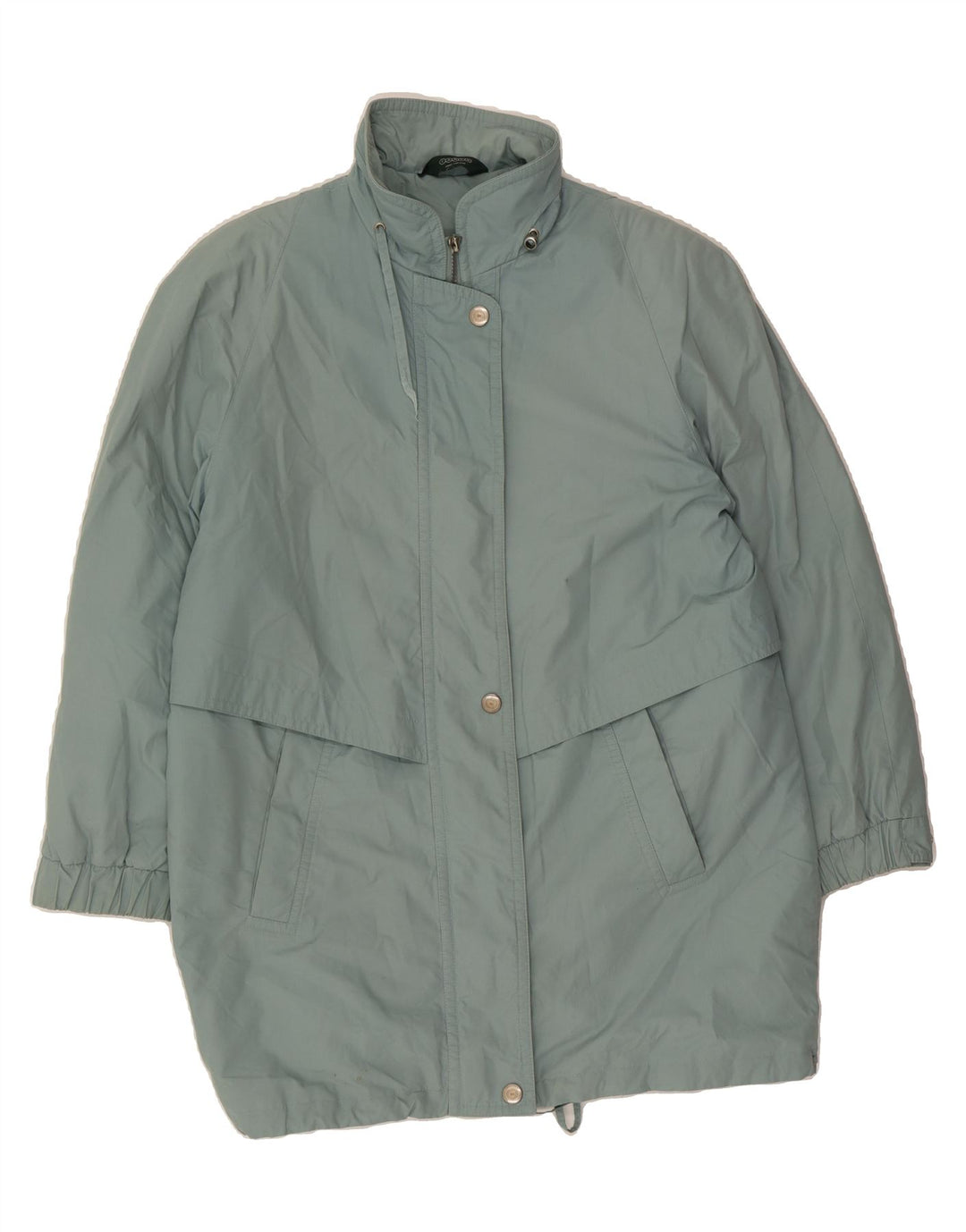 C&A Womens Canda Oversized Utility Jacket UK 10 Small Green Polyester Vintage C&A and Second-Hand C&A from Messina Hembry 