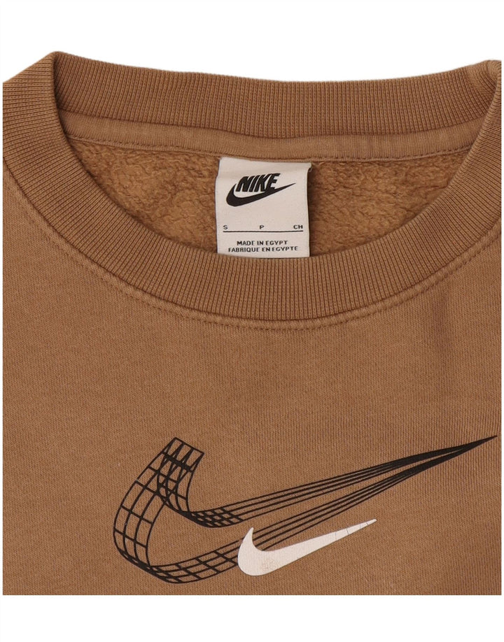 Mali bež muški džemper s grafičkim motivima Nike