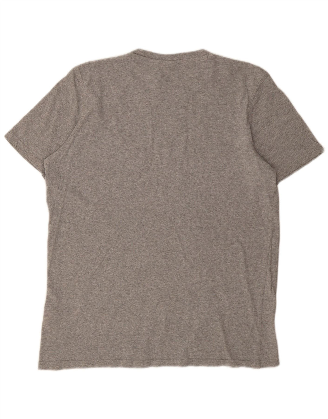 ADIDAS Mens Graphic T-Shirt Top Medium Grey Cotton