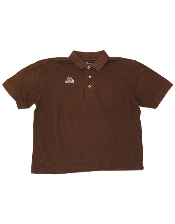 Kappa muška polo majica XL smeđi pamuk