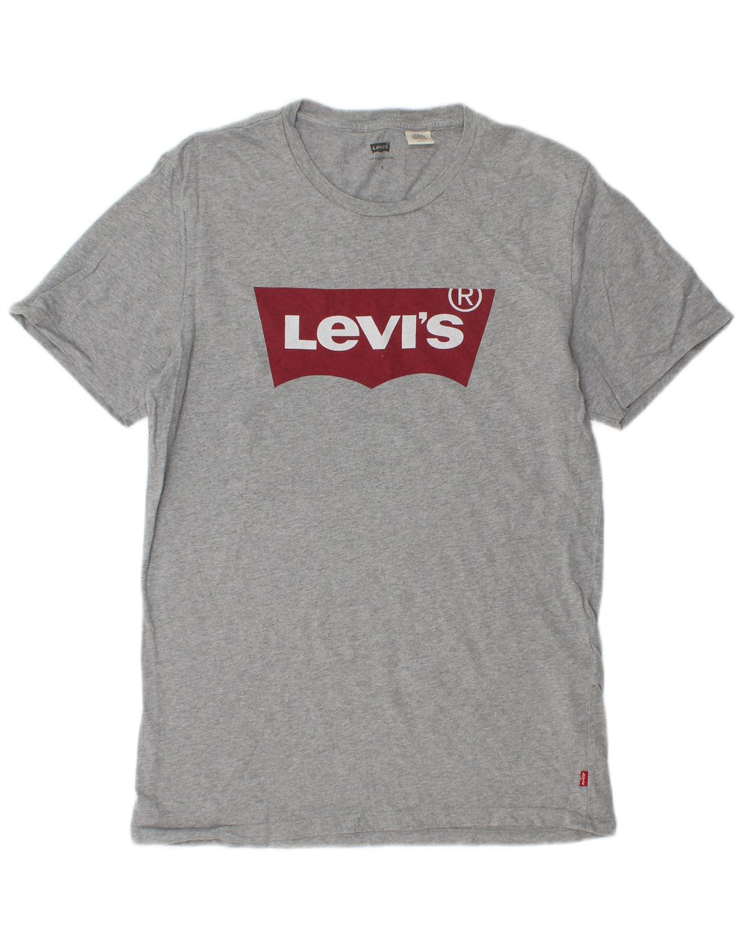 LEVI'S Majica kratkih rukava s grafičkim motivima, mali sivi pamuk