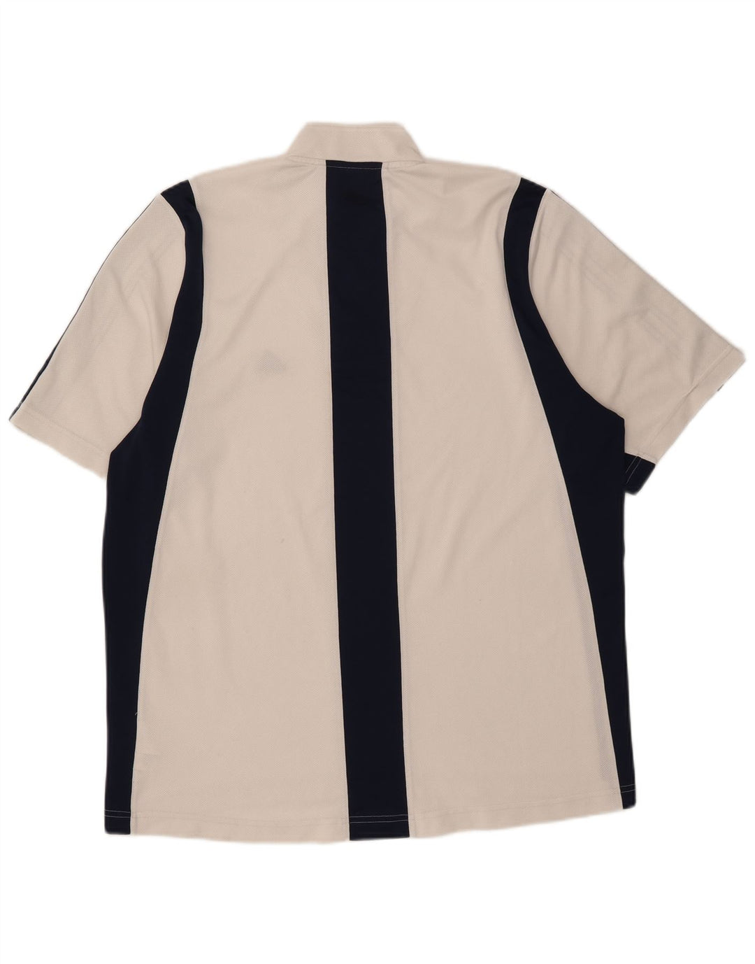 Adidas muška majica kratkih rukava s patentnim izrezom, veliki bijeli poliester u boji