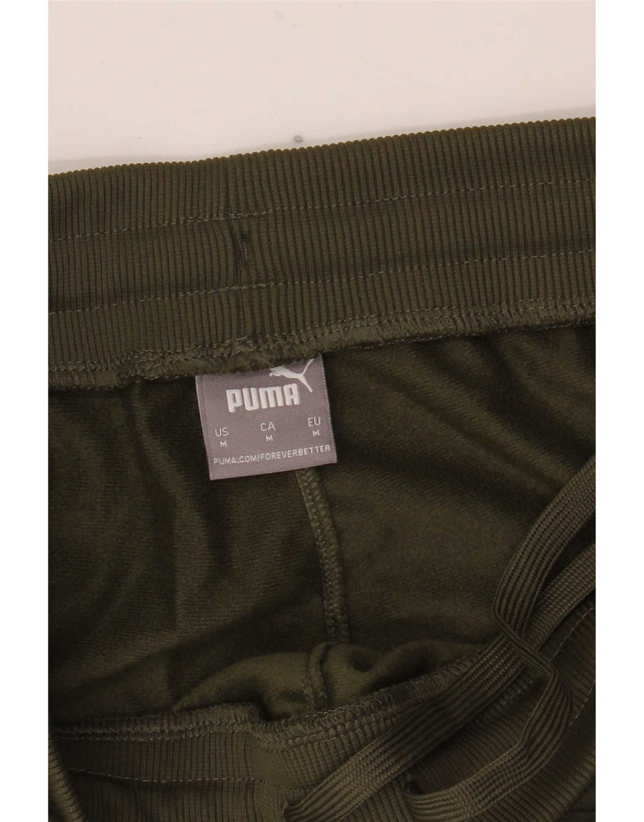 Puma muške trenirke Hlače Joggers Medium kaki poliester