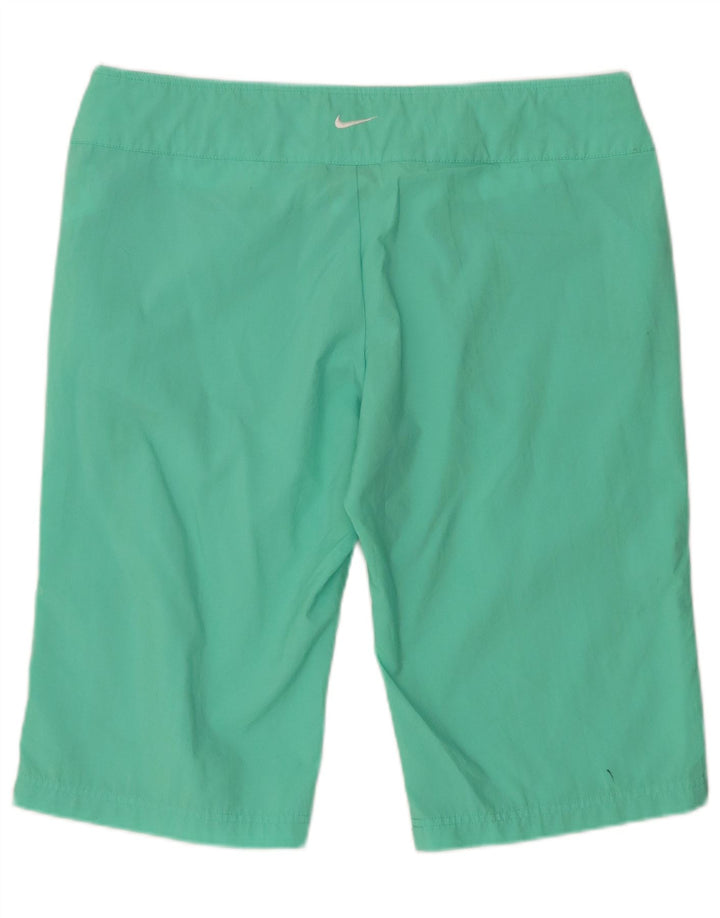 NIKE ženske bermude US 12/14 velike W34 tirkizni poliester