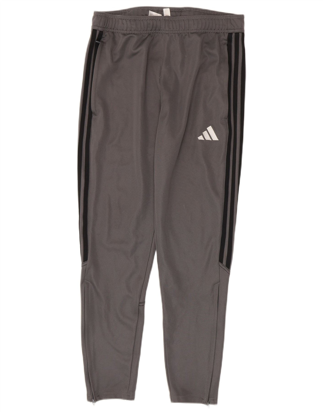 Adidas muške Aeroready hlače za trenirku srednje sive boje od poliestera