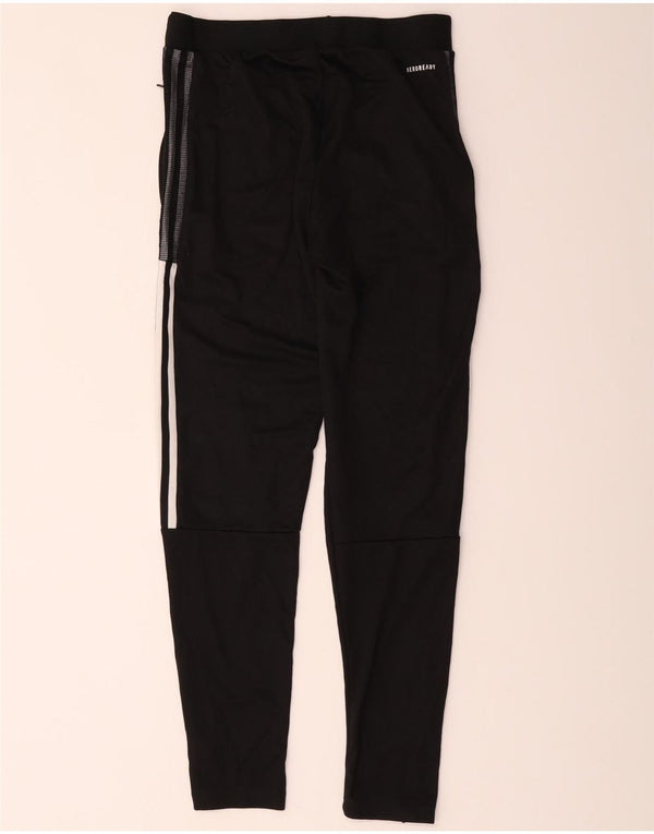 Adidas muške Aeroready hlače za trenirku Male crne poliesterske hlače