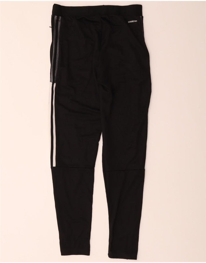 Adidas muške Aeroready hlače za trenirku Male crne poliesterske hlače