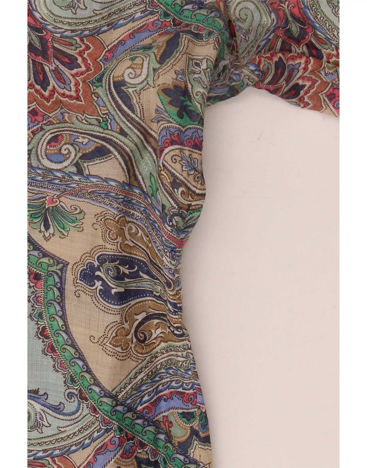 Ženska bluza dugih rukava Massimo Dutti EU 38 Srednje tirkizna paisley