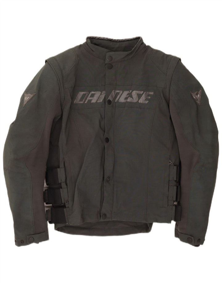 Dainese muška grafička trkaća jakna IT 52 Large Gray Colourblock najlon