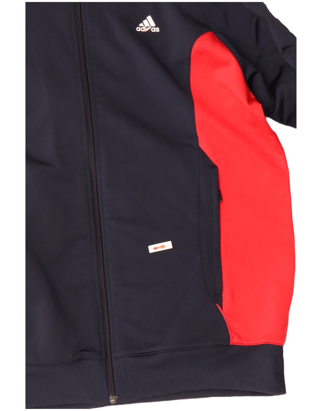 Adidas muška trenirka gornja jakna UK 42/44 velika tamnoplava poliester