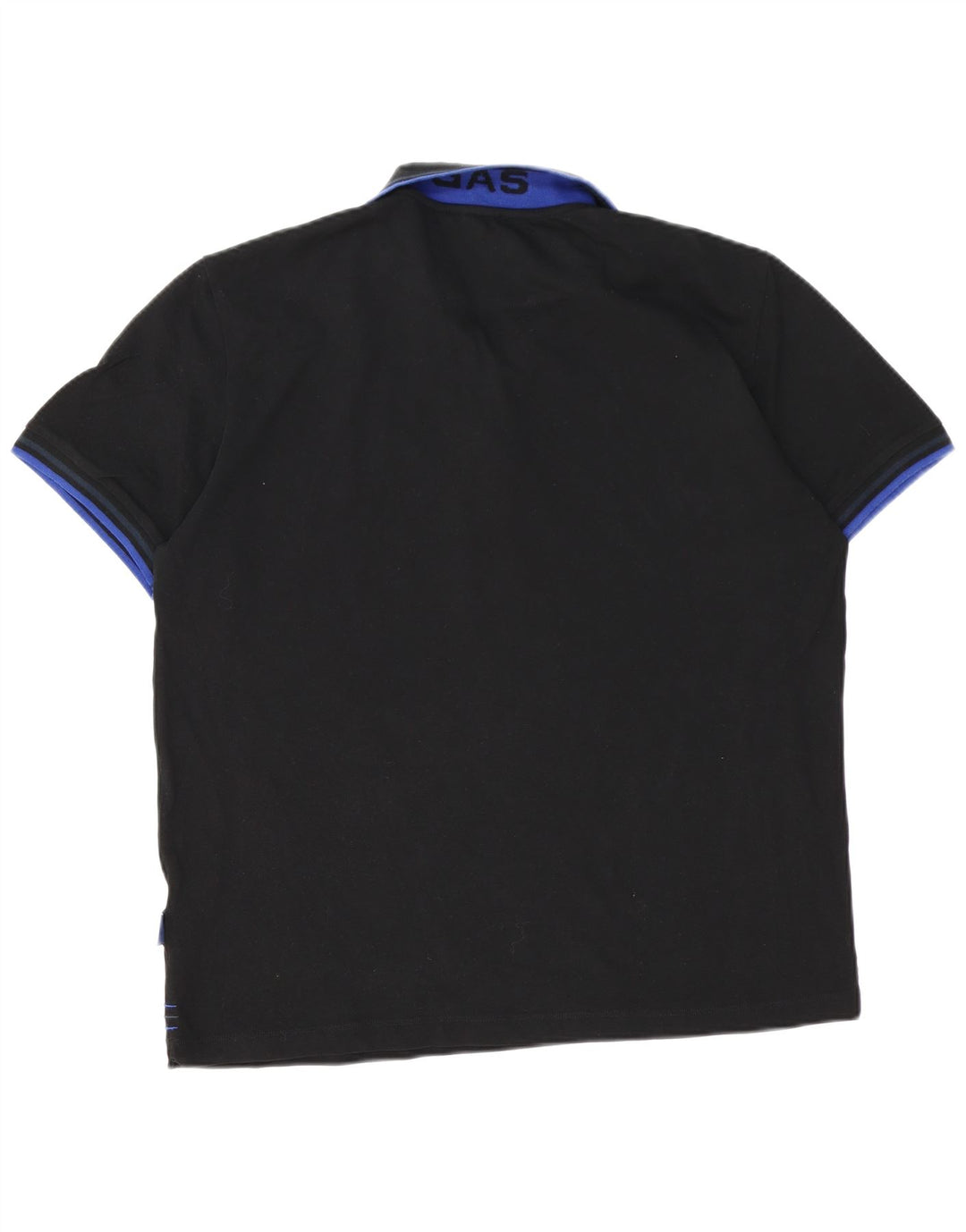 Gas muška polo majica 3XL crni pamuk