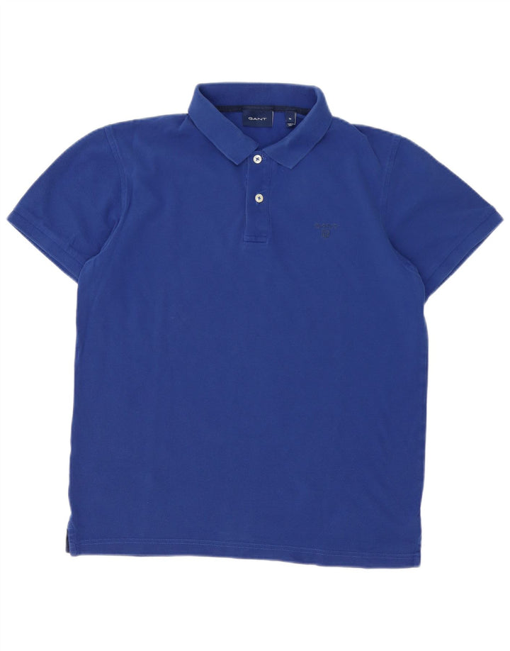 Gant muška polo majica srednje plava