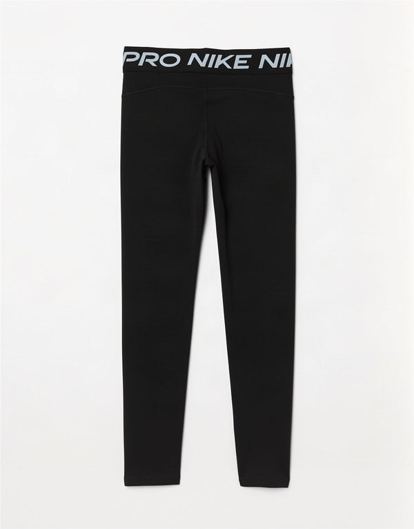 Nike Ženske Dri Fit Graphic Leggings UK 14 Large Black
