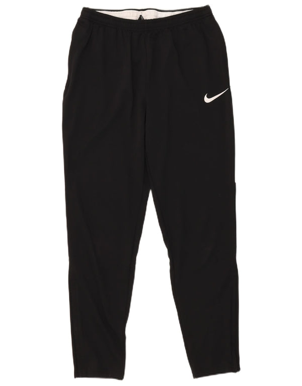 Nike muške Dri Fit hlače za trenirku srednje crne boje od poliestera