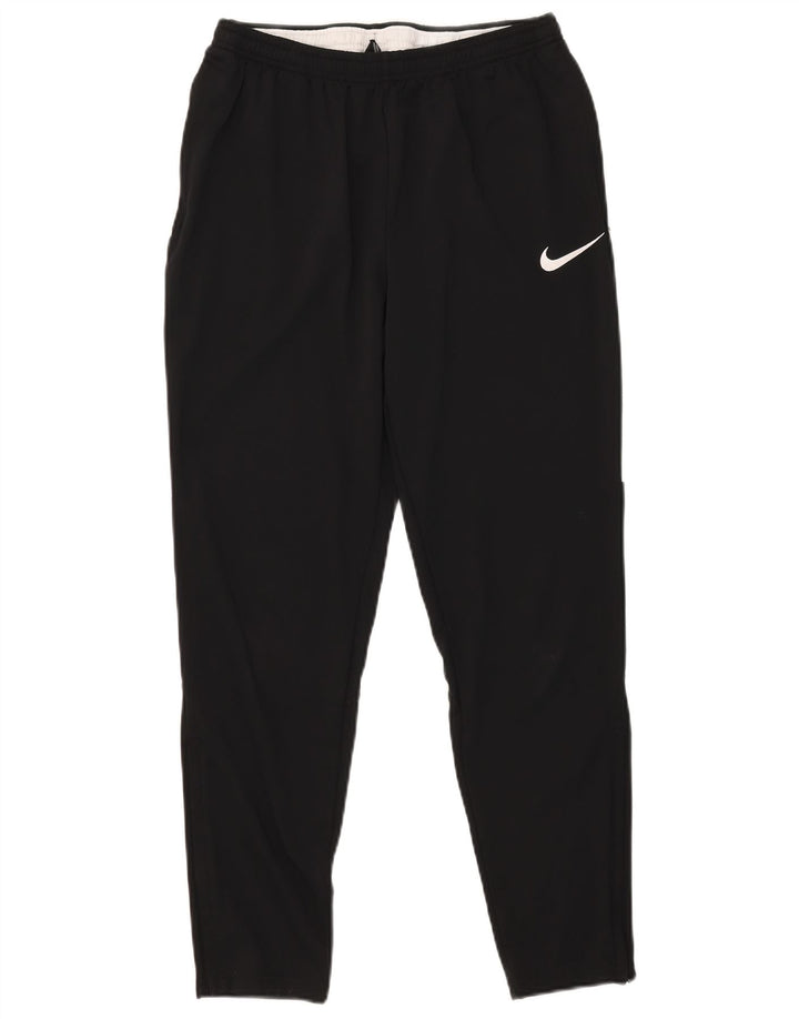 Nike muške Dri Fit hlače za trenirku srednje crne boje od poliestera