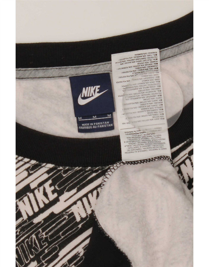 Ženska majica Nike Graphic Sweatshirt UK 14 Srednje crni pamuk