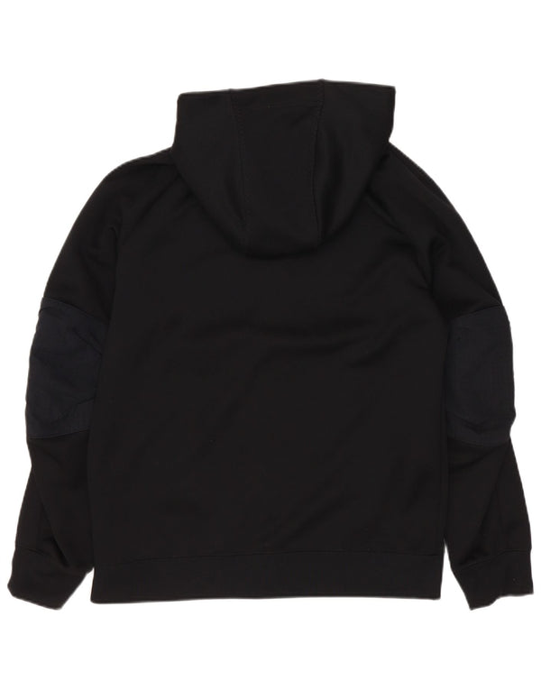 Nike Boys Zip Hoodie pulover 10-11 Years Medium Black Poliester