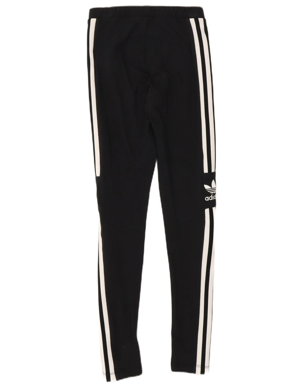 Adidas ženske grafičke tajice UK 4 XS crni pamuk
