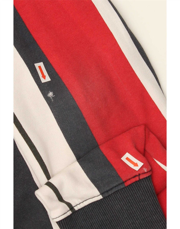 Tommy Hilfiger muška majica s kapuljačom srednje boje, pamuk na pruge