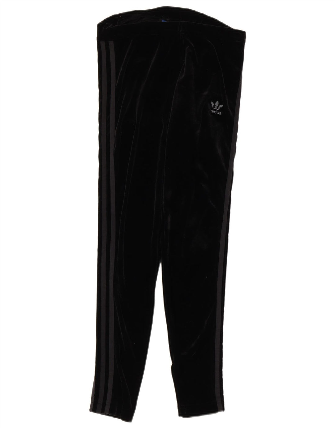Adidas ženske tajice od velura UK 12 Srednje crni poliester