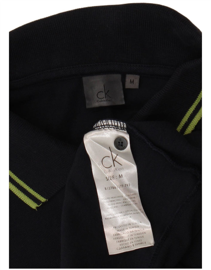 CALVIN KLEIN Muška polo majica Srednje tamnoplavi pamuk