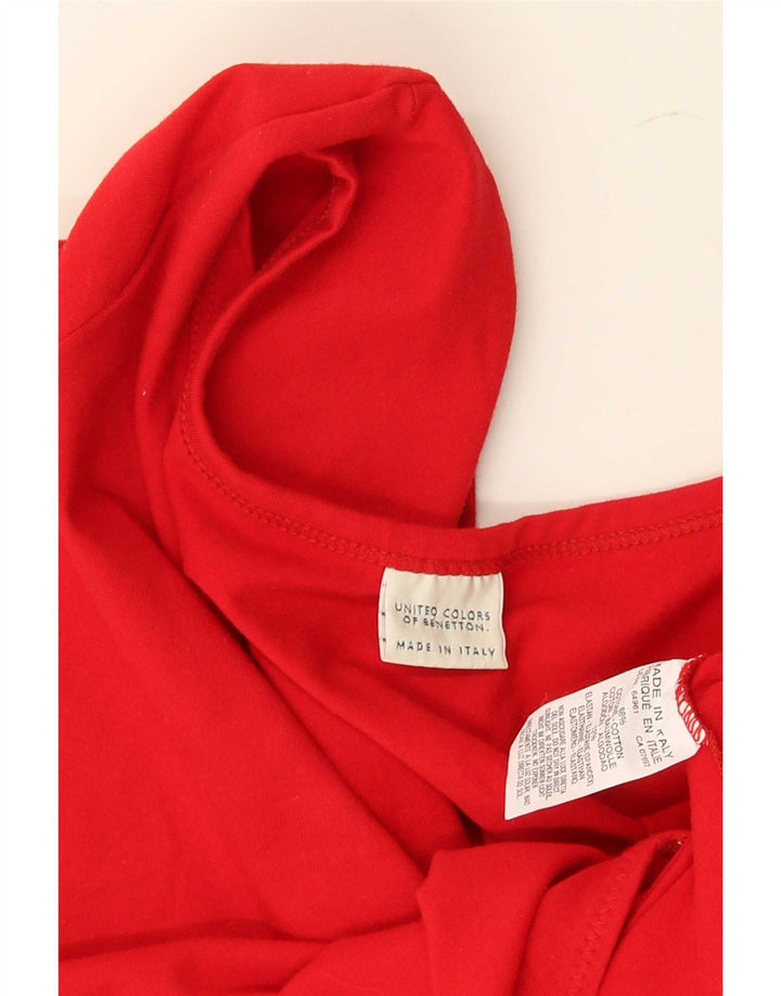 Benetton ženski bodi UK 8 Small Red
