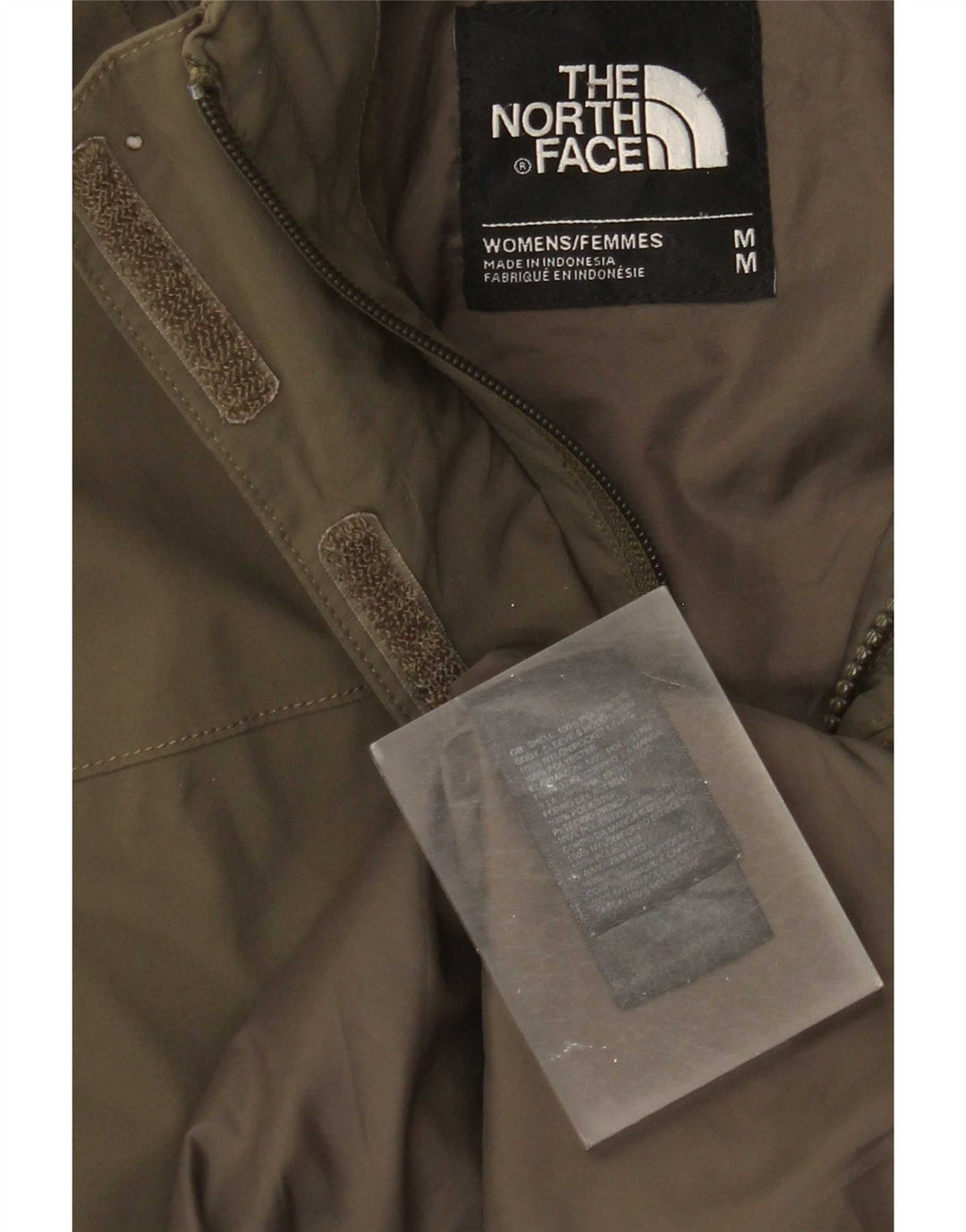 The North Face ženska vjetrovka s kapuljačom UK 14 srednje kaki boje