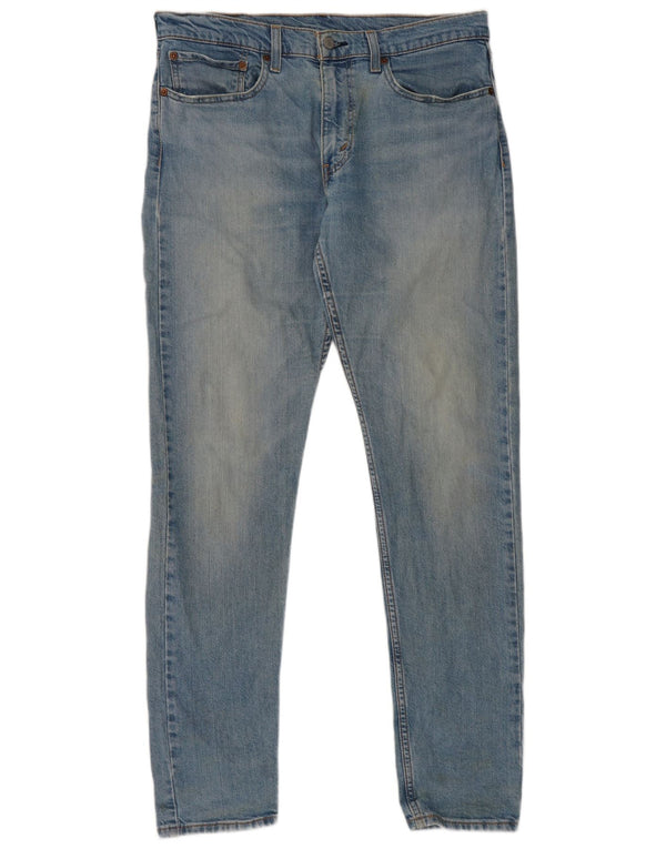 Levi's muške 512 Lo-Ball uske sužene traperice W34 L33 plavi pamuk