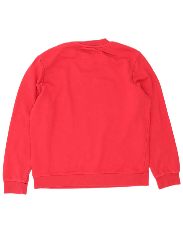 Fila Boys Graphic Sweatshirt Džemper 13-14 godina, crveni pamuk
