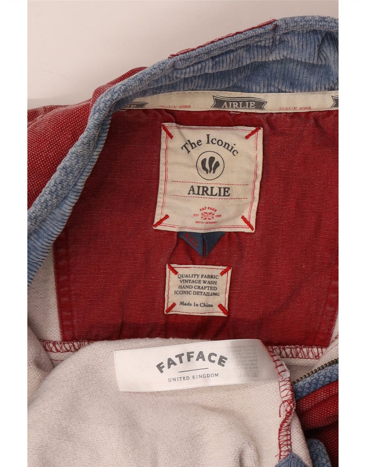 FAT FACE Muška majica s kratkim izrezom Airlie, 2XL crveni pamuk