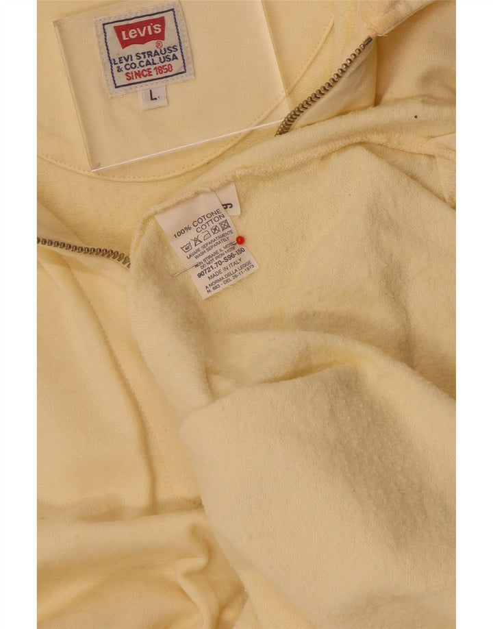 Levi's muška majica s polo ovratnikom, velika, bež pamuk