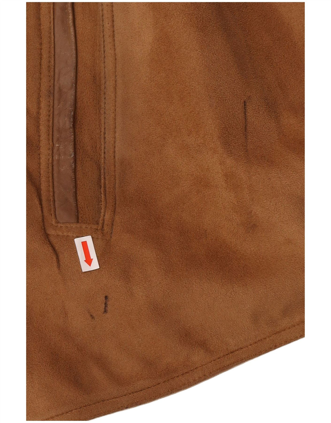 EMPORIO E.G.A muška bomber jakna od brušene kože UK 42 XL bež