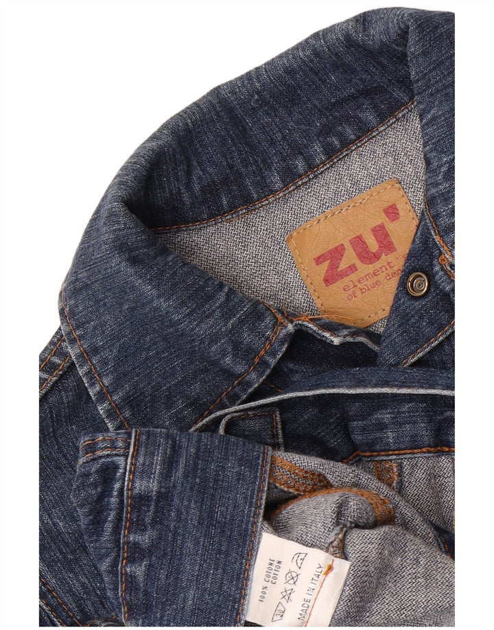 Zu Elements ženska jakna od kratkog trapera IT 40, mali plavi pamuk