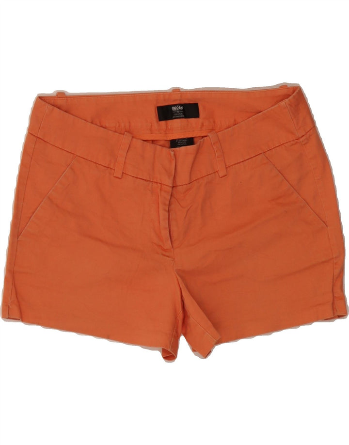 MOSSIMO Womens Chino Shorts US 4 Small W27  Orange Cotton Vintage Mossimo and Second-Hand Mossimo from Messina Hembry 