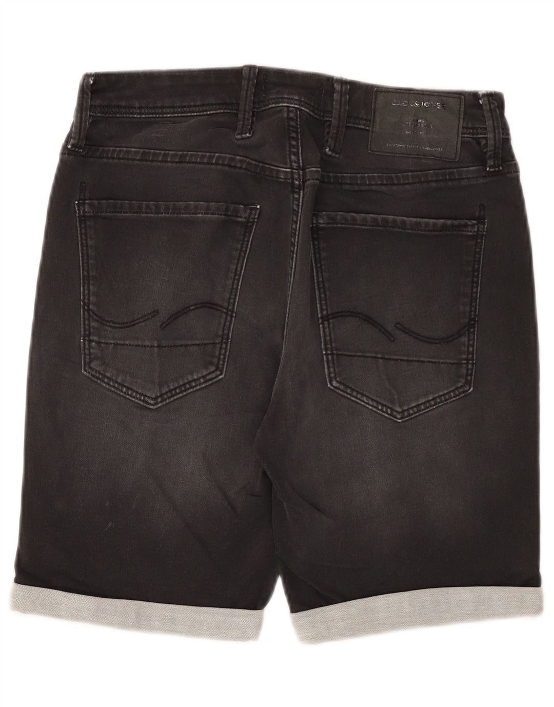 Jack & Jones muške obične traper kratke hlače XS W28 sivi pamuk