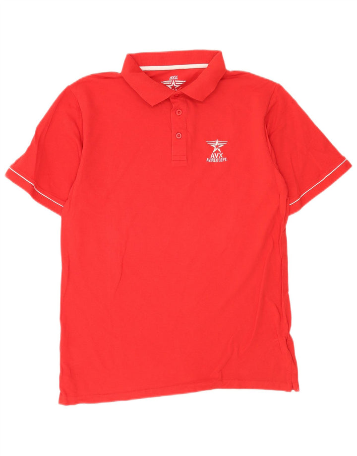 Avirex muška polo majica XL crveni pamuk