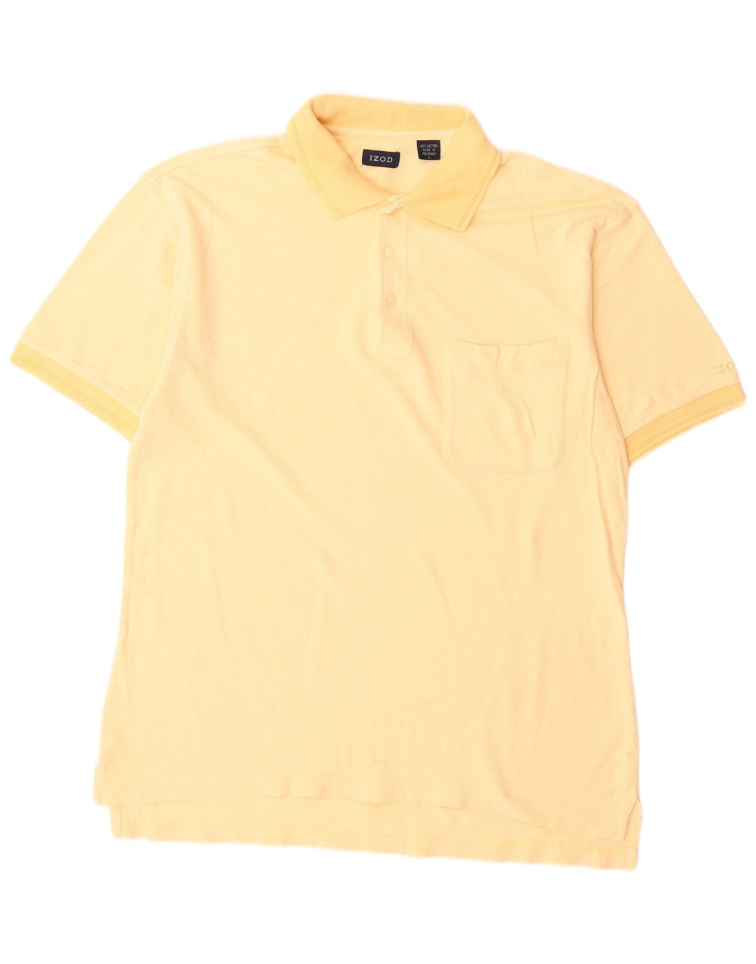 Izod muška polo majica velika žuta pamučna