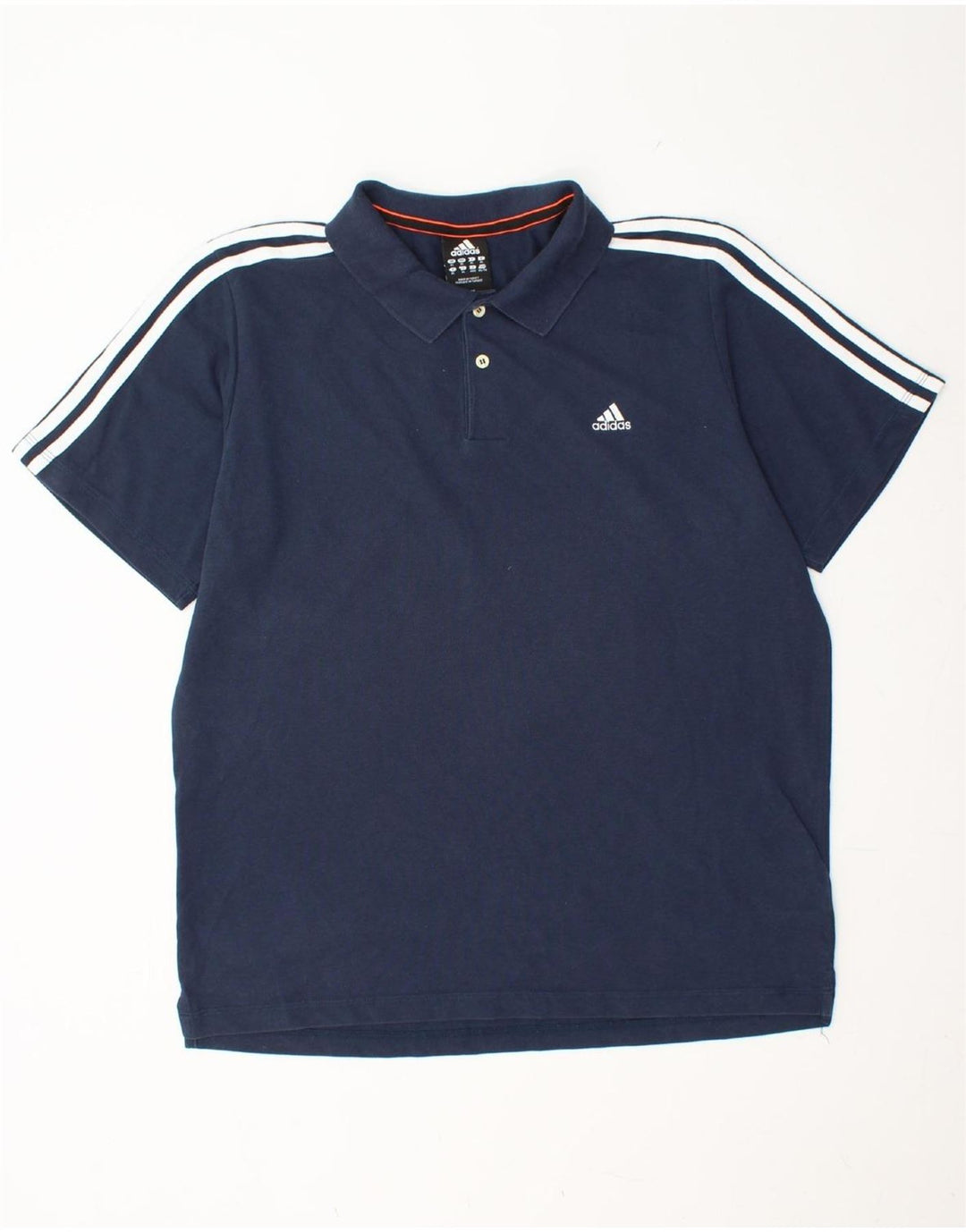 ADIDAS muška polo majica Climalite XL tamnoplavi pamuk