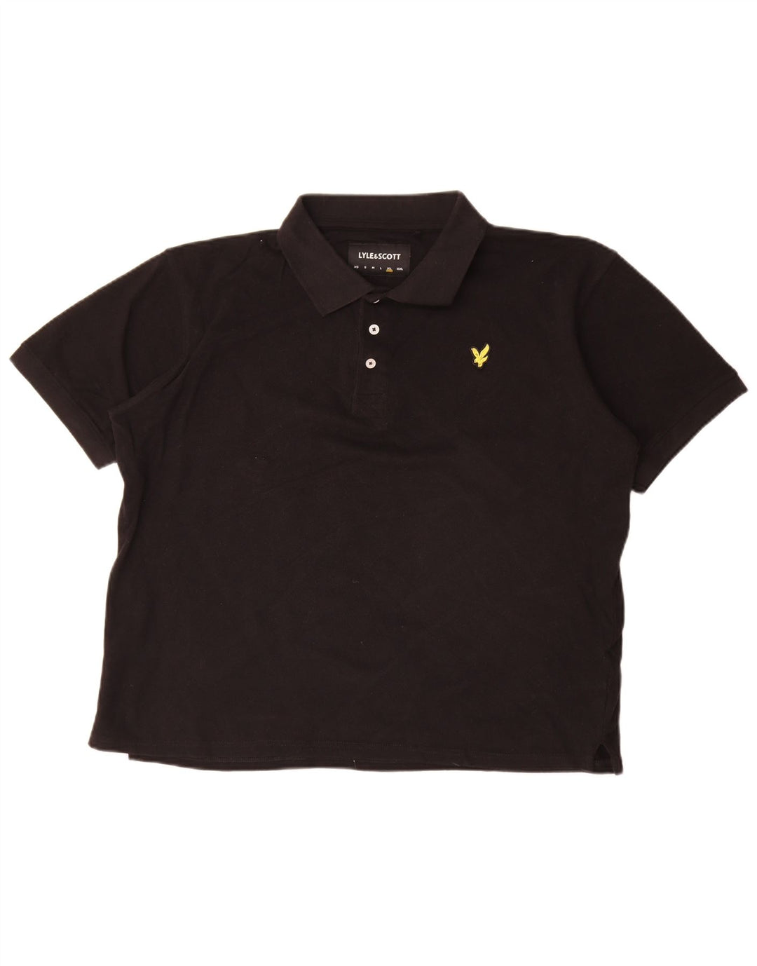 Lyle & Scott muška polo majica XL crni pamuk