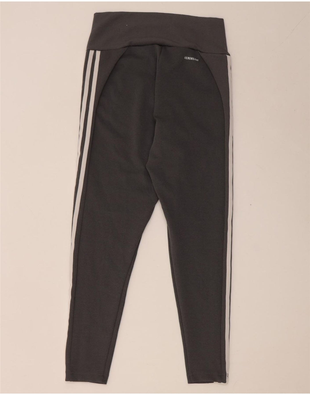 Adidas ženske Aeroready kratke tajice UK 12/14 srednje sive poliester
