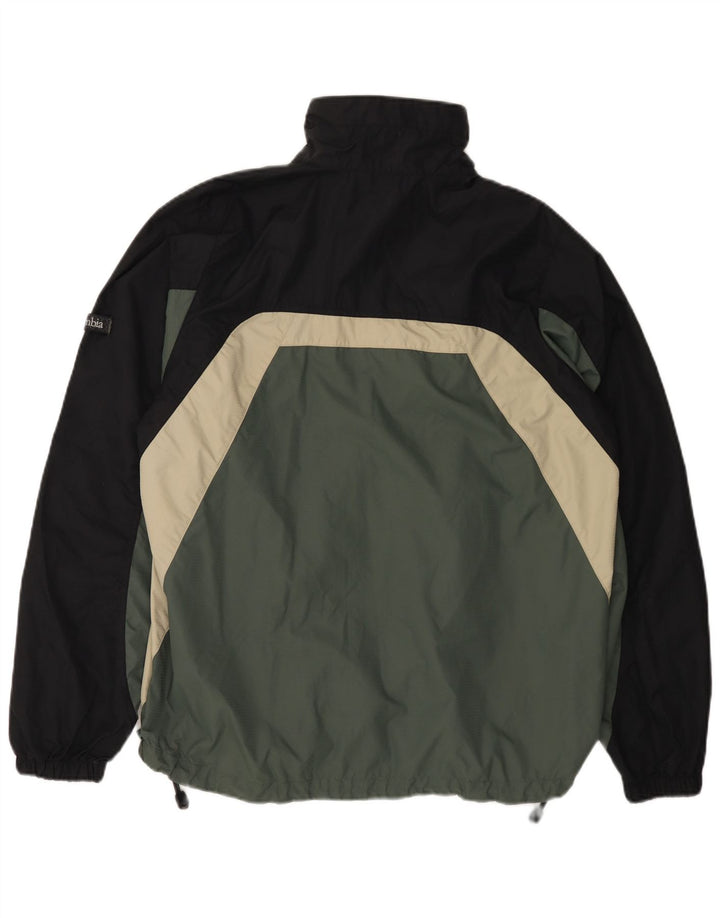 Muška kišna jakna Columbia UK 38 srednje zelene boje, najlon