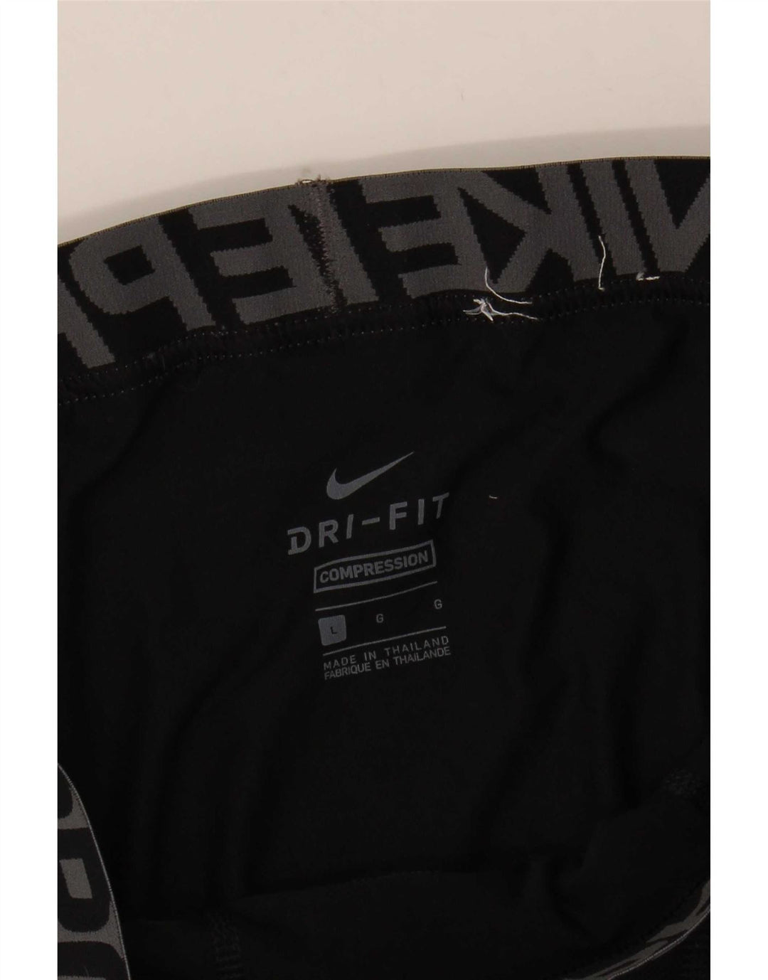 Nike muške Dri Fit grafičke tajice velike crne