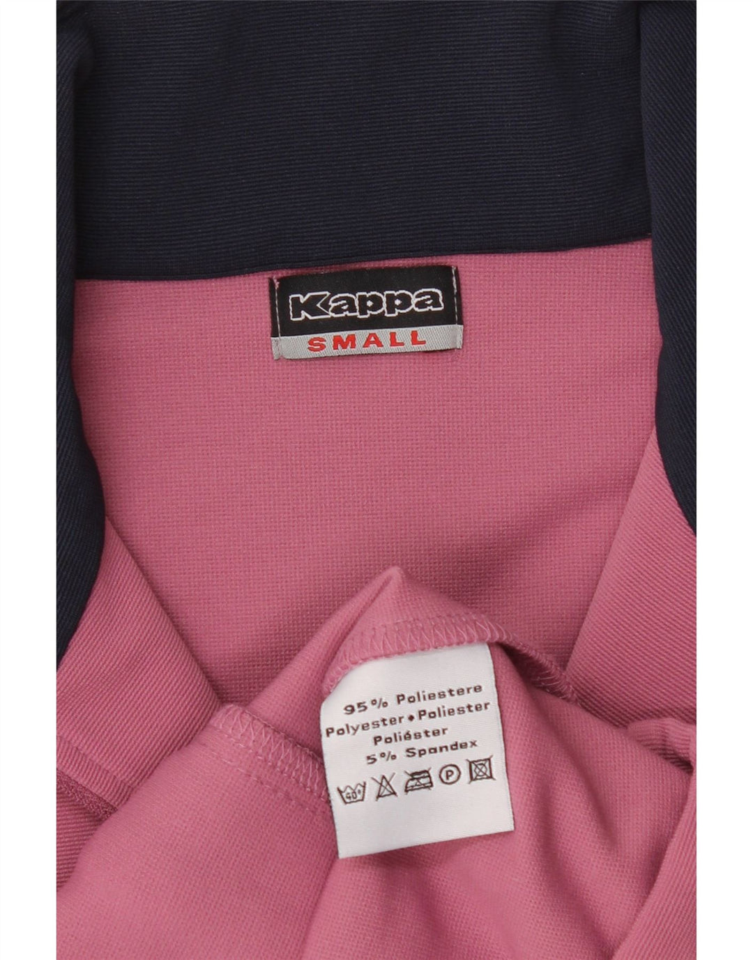 Kappa ženska gornja jakna trenirke UK 10 Small Pink Colourblock Poliester