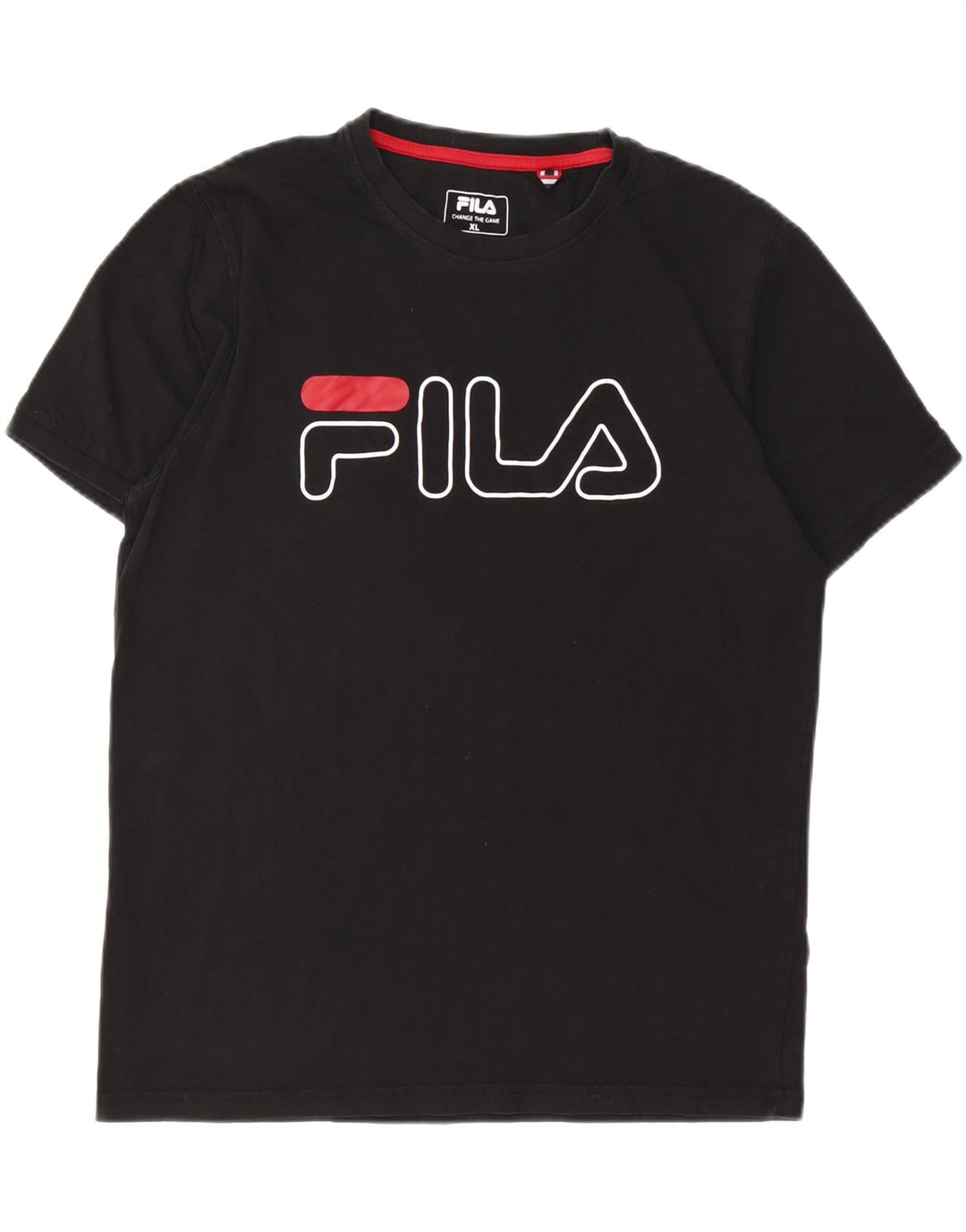 FILA muška majica s grafičkim motivima XL crna
