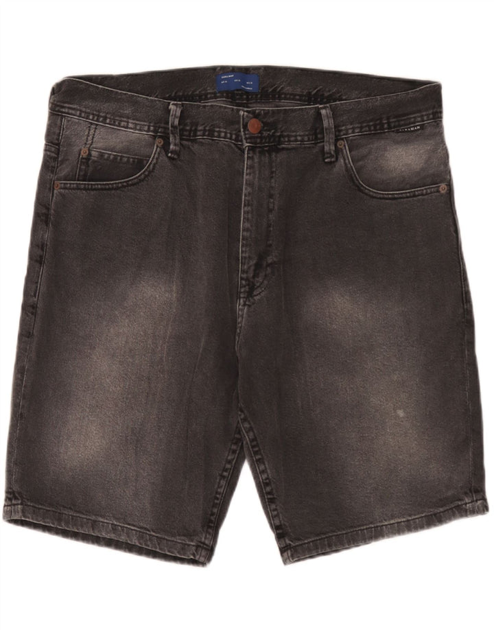 Zara muške traper kratke hlače EU 46 XL W36 sive