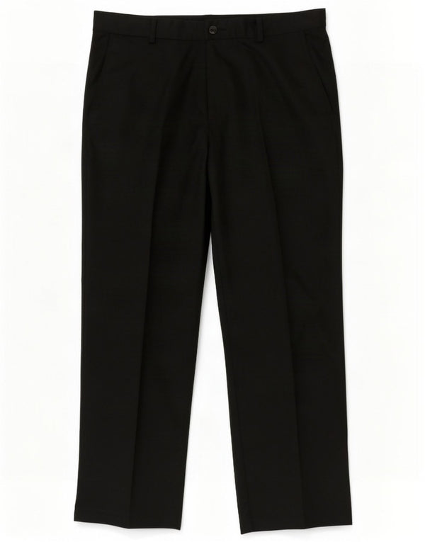 Adidas Climalite ravne chino hlače W36 L32 crni poliester