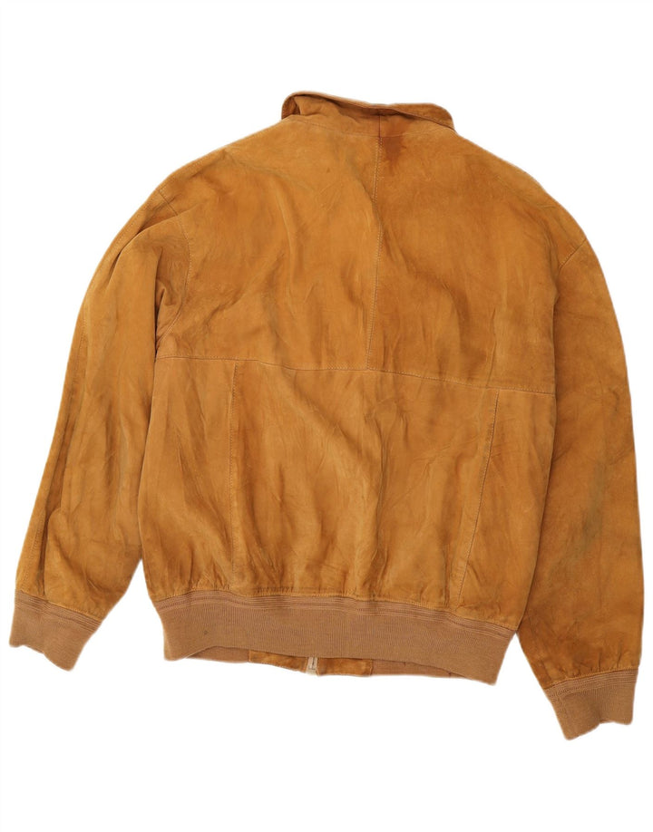 Maxime muška bomber jakna od brušene kože UK 40 Large Beige