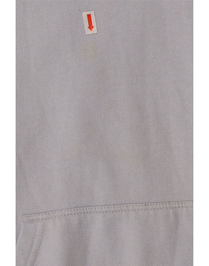VANS Mens Hoodie Jumper Small Blue Cotton