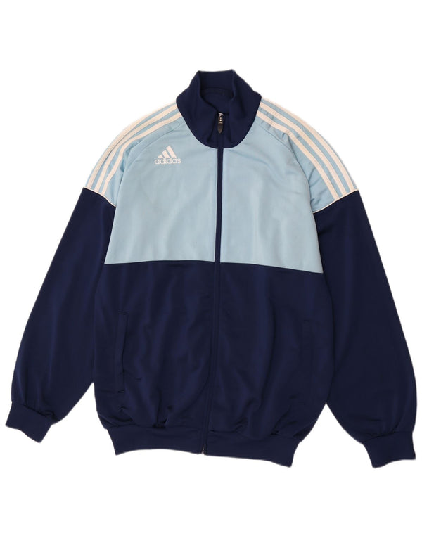 Adidas muška trenirka gornja jakna UK 42/44 velika tamnoplava boja