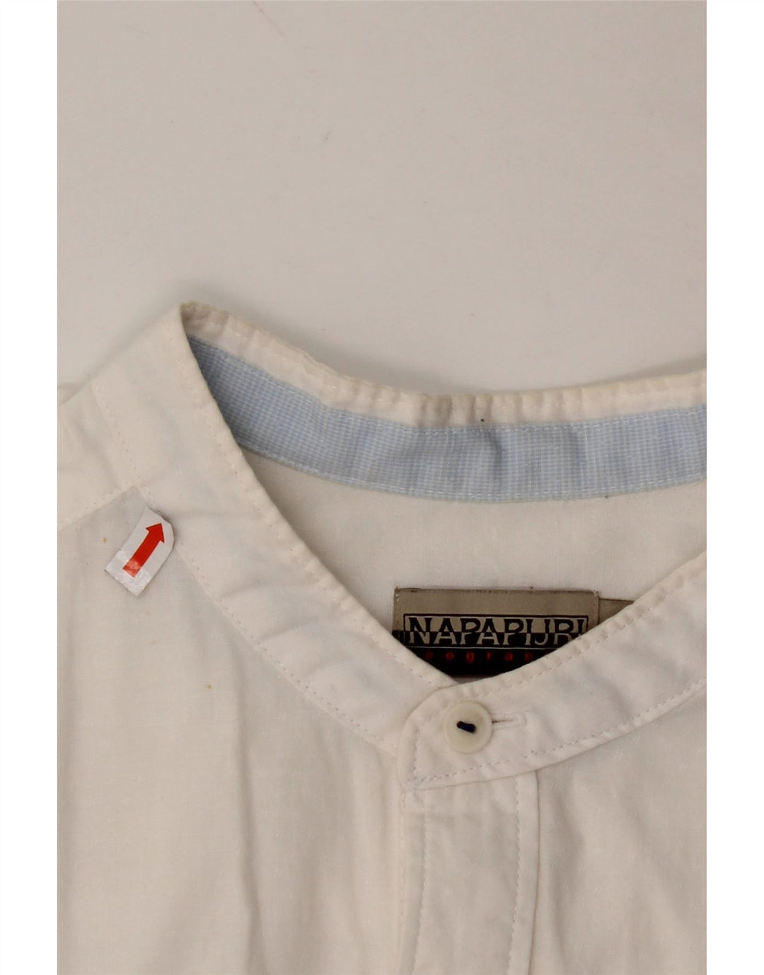 NAPAPIJRI Muška Geographic košulja standardnog kroja Srednje bijeli pamuk